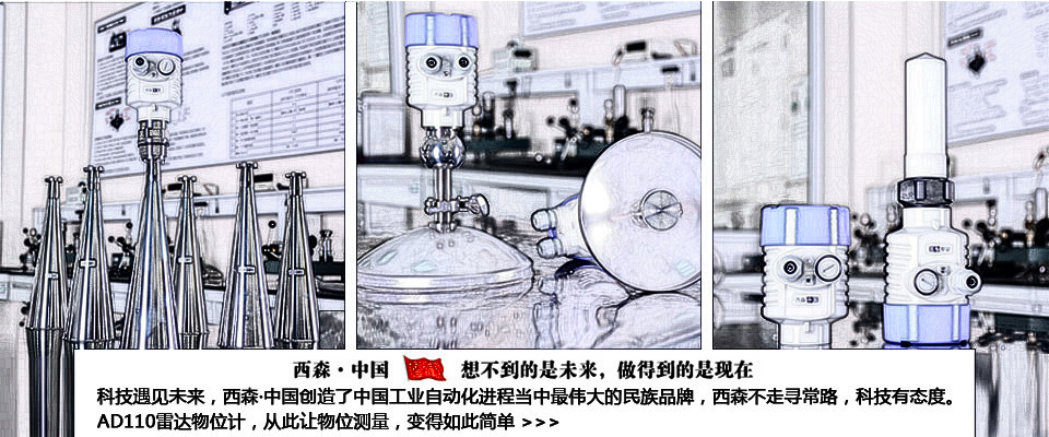 西森AD110系列雷達物位計