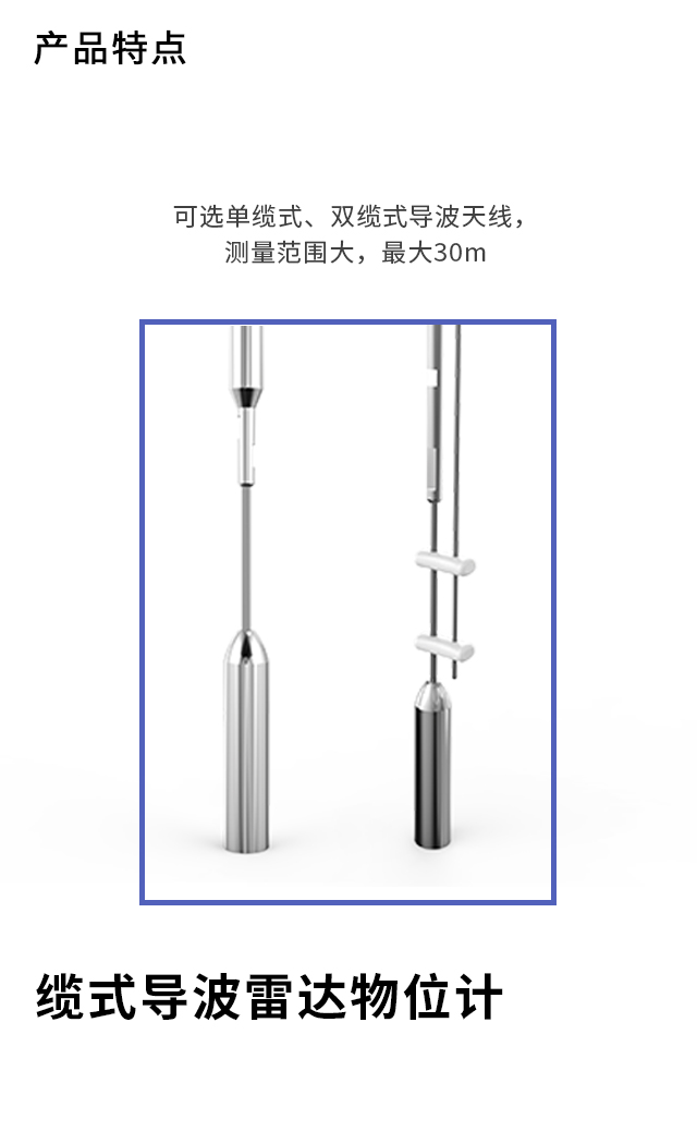 纜式導波雷達物位計