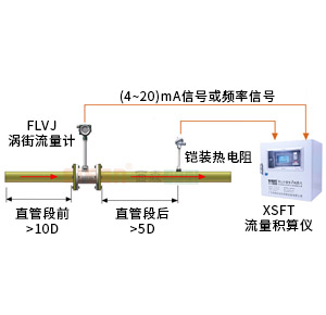 溫度補償蒸汽質量計量系統