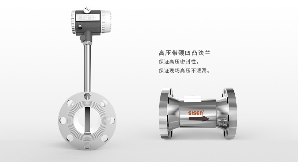 西森高壓型渦街流量計-工廠